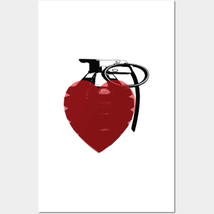 Heart Grenade Posters and Art